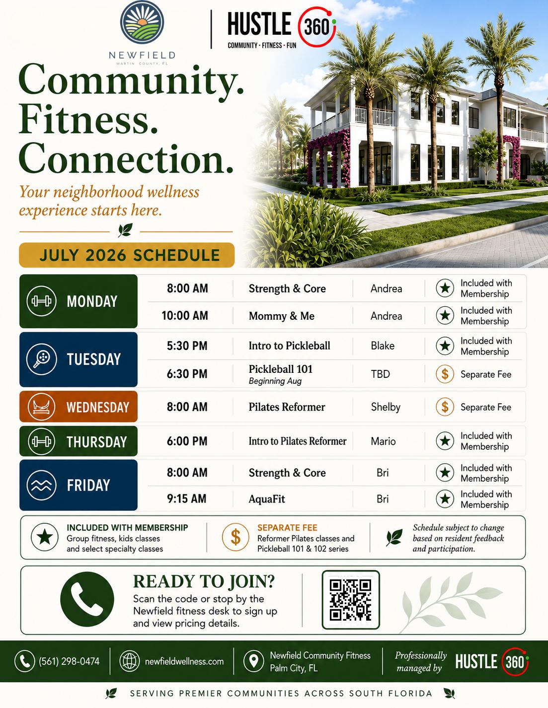 Newfield July 2026 Calendar