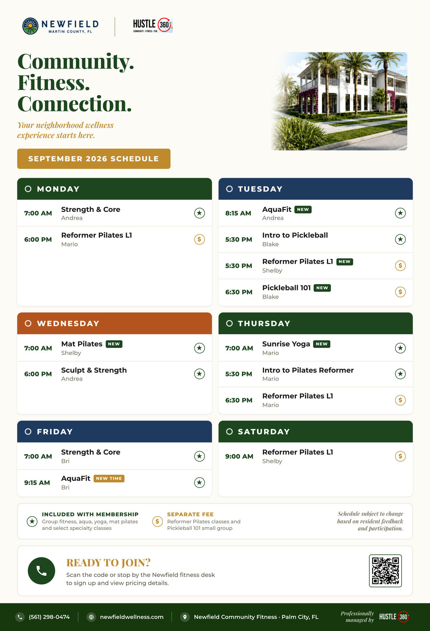 Newfield October 2026 Calendar