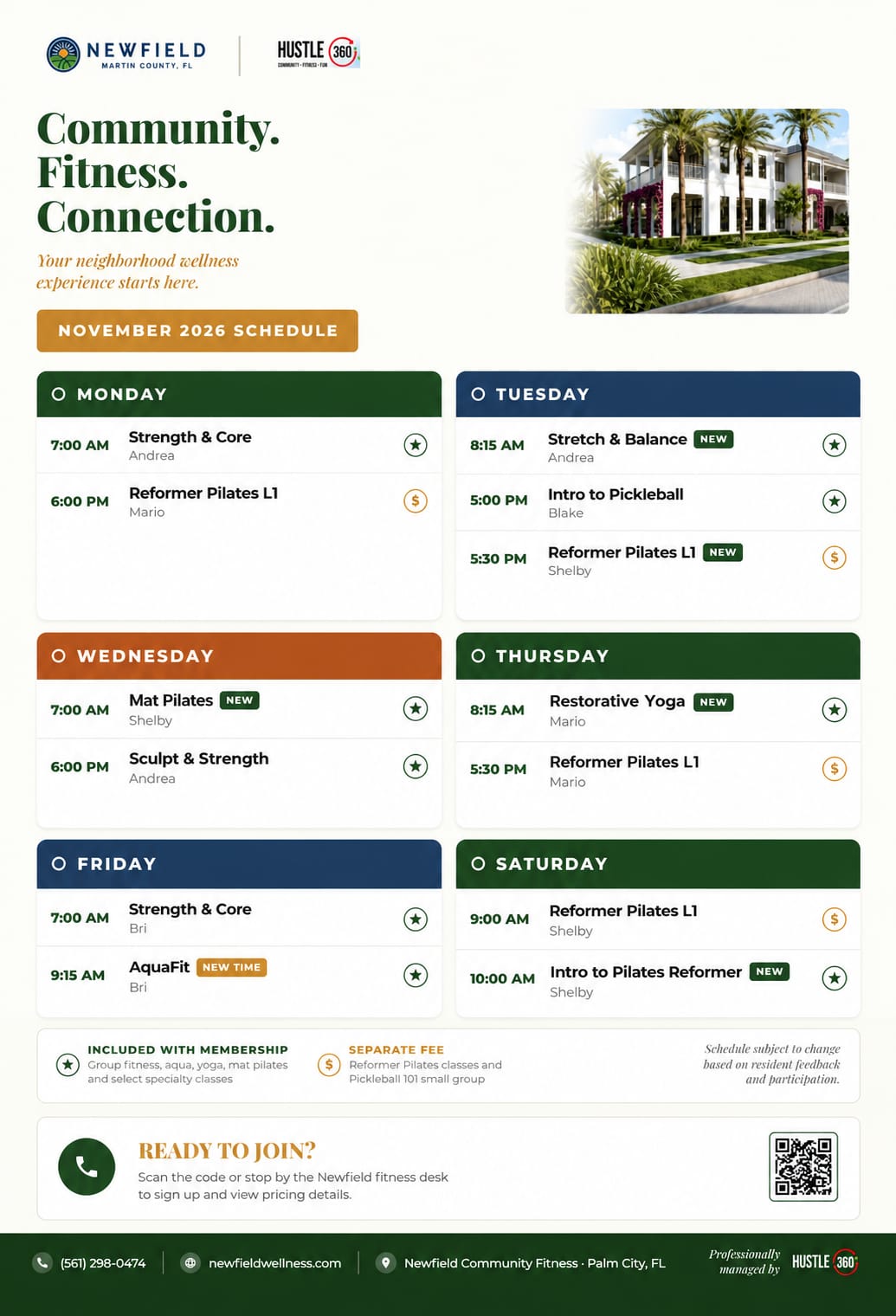 Newfield November 2026 Calendar