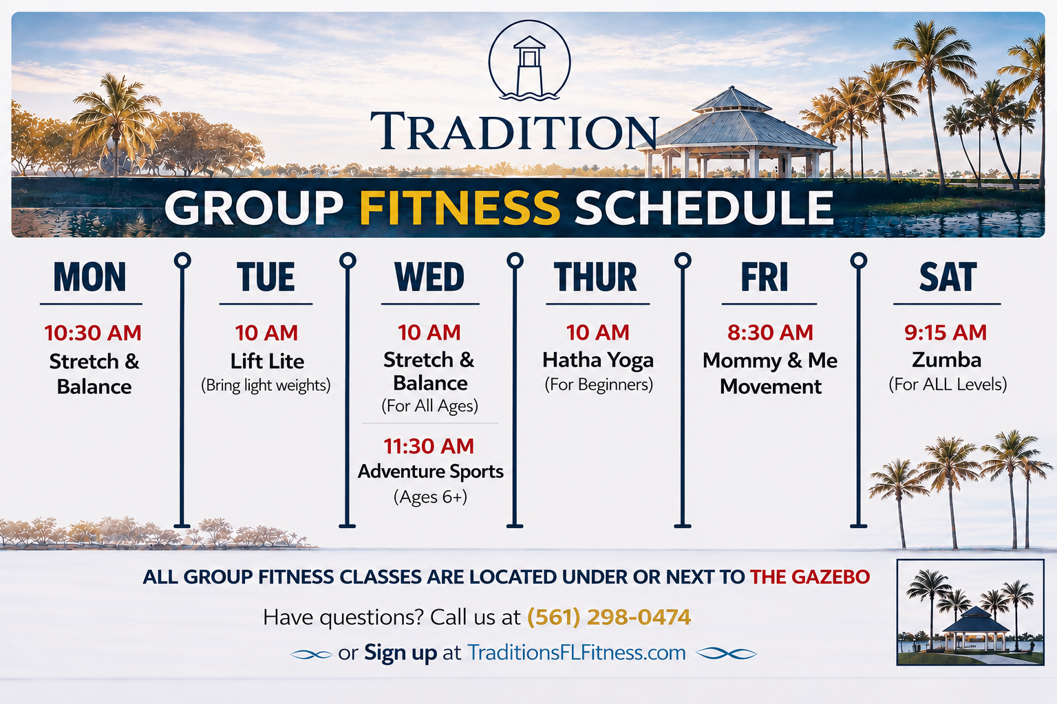 Tradition August 2026 Calendar
